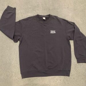 Peanuts dark gray Crewneck Sweater